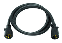 7-Way Bragman Double Ended Molded Trailer Cord with 6-Feet Cable