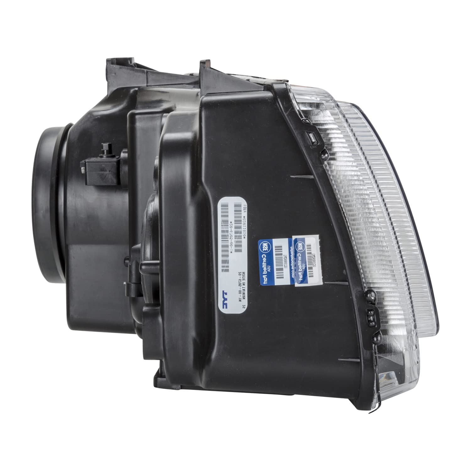Left TYC Headlight Assembly Compatible with 2005-2010 Chrysler 300