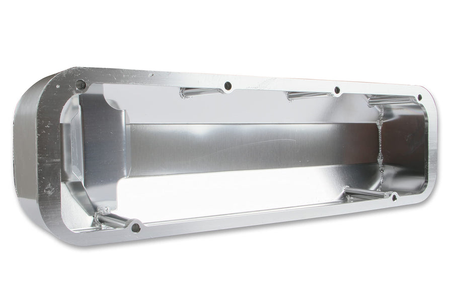 Fabricated Aluminum Mr. Gasket 6874G Valve Covers - Silver Finish
