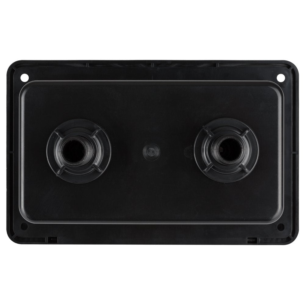 Dura Faucet RV Exterior Spray Box with Hot/Cold Quick Connect Faucet DF-SA185-BK (Black)