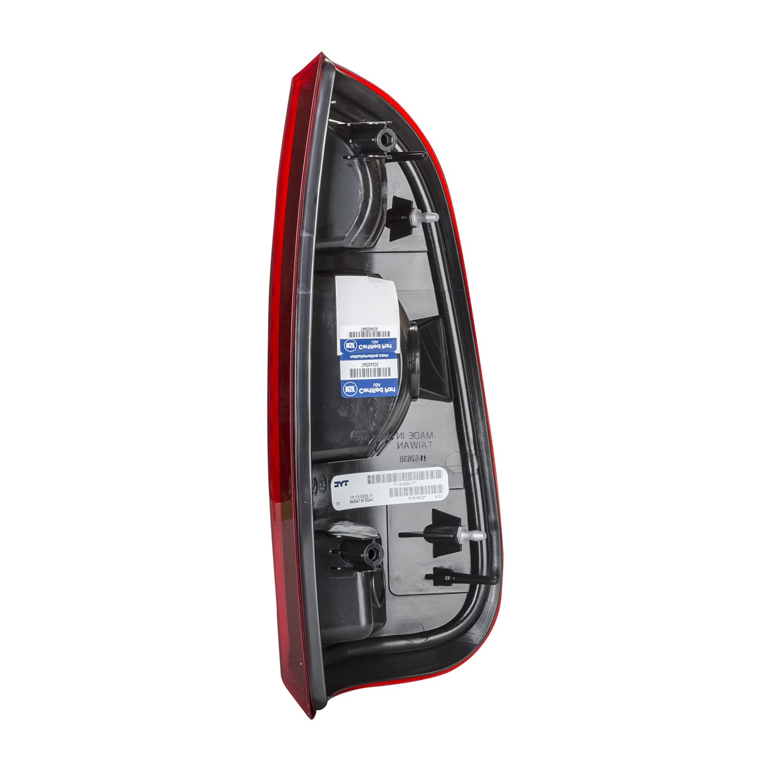 Left TYC Tail Light Assembly Compatible with 2008-2016 Ford F- Series Pickup (Hvy Dty)