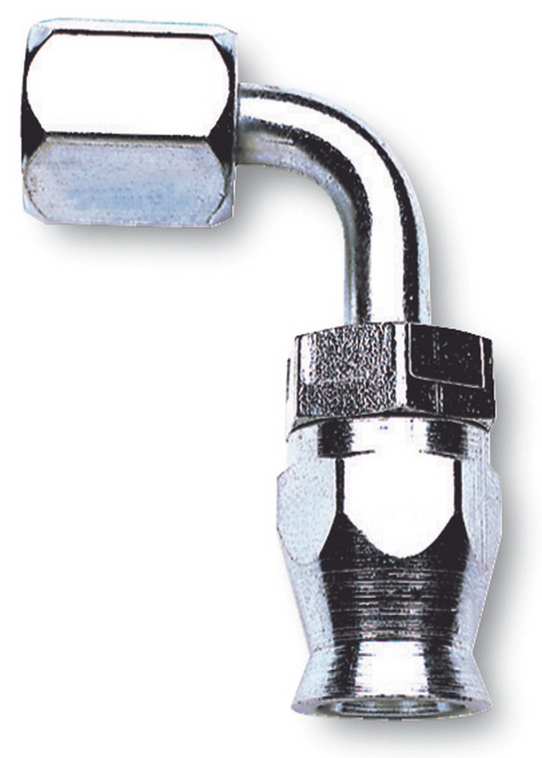 EDEL/RUSSELL 620421 Powerflex Endura Aluminum -6AN Power Steering 90-Degree Hose End