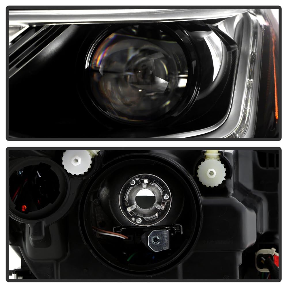 (xTune) 16-19 Chevy Cruze Sedan (Fit Crystal/DRL Projector Style) w/LED DRL Headlight - Low Beam-HB3(Included) ; High Beam-HB3(Included) ; Signal-WY21W(Included) - OE Black