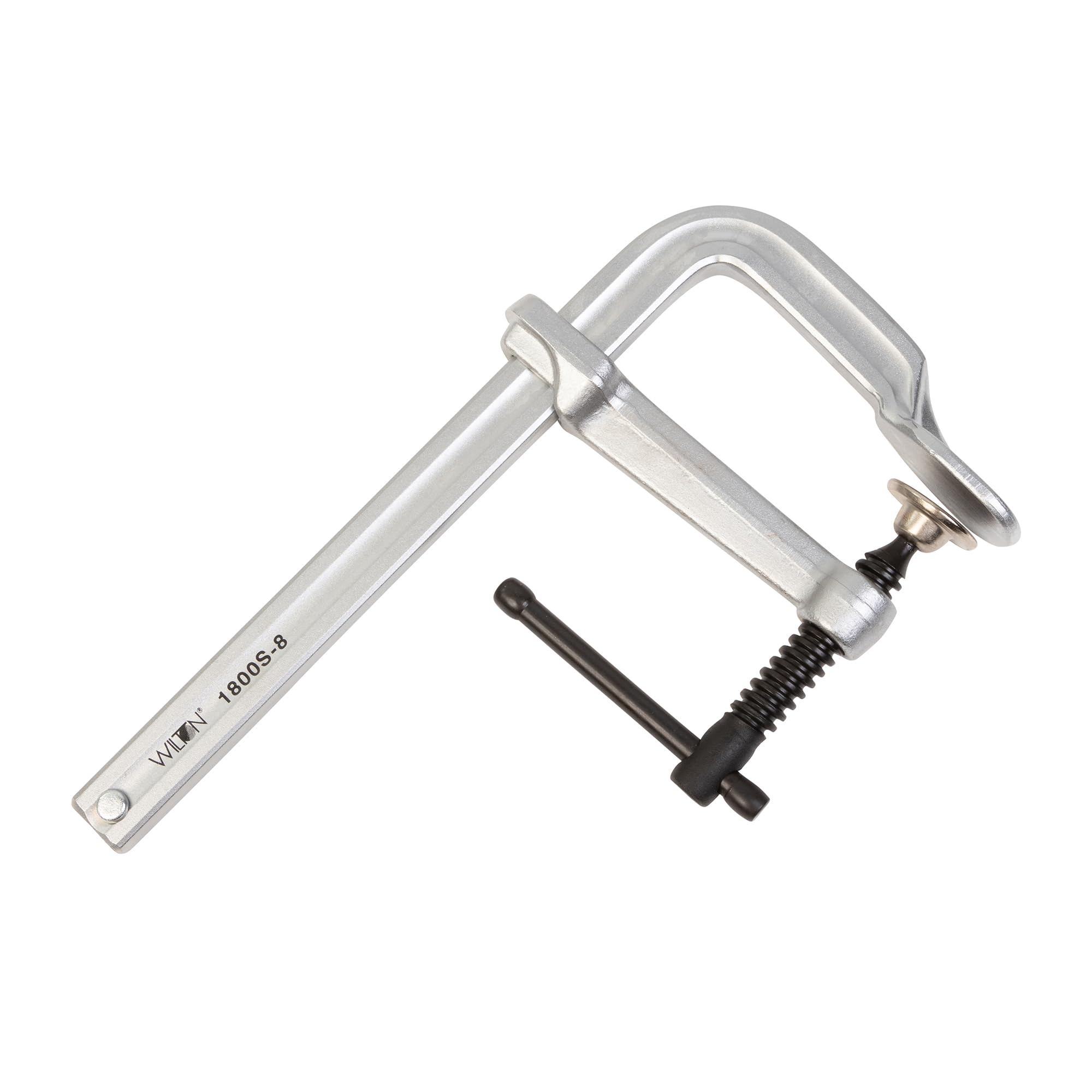 Wilton F-Clamp Regular-Duty, 8" Opening, 4-3/4" Throat, 1800 Lbs. Clamping Force (Model 1800S-8)
