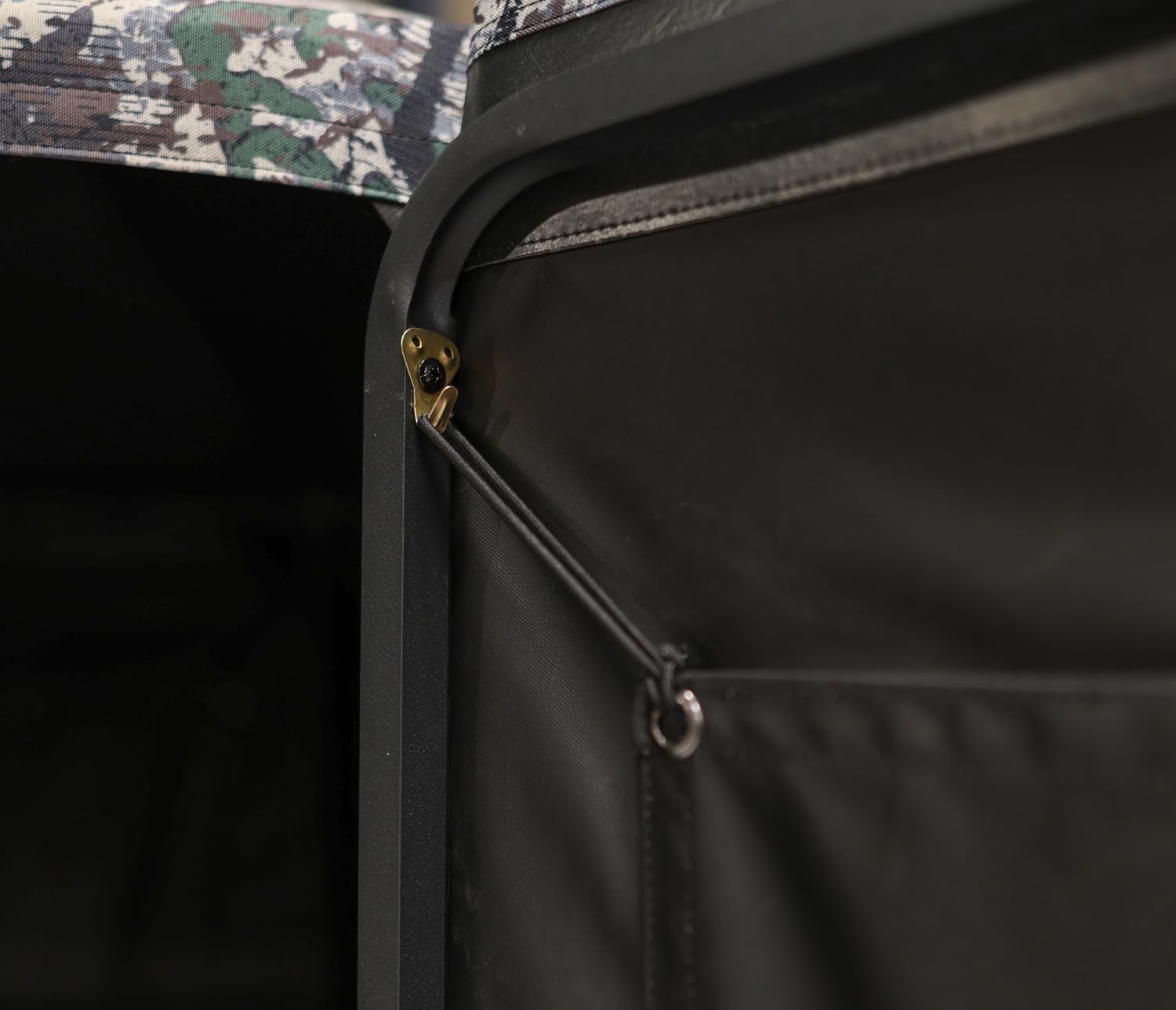 Hawk Scout Down & Out Hunting Durable 74'' Height No-Tool Assembly Camo Concealing Ground Panel Blind with Silent Magnetic Closures & Multiple Windows
