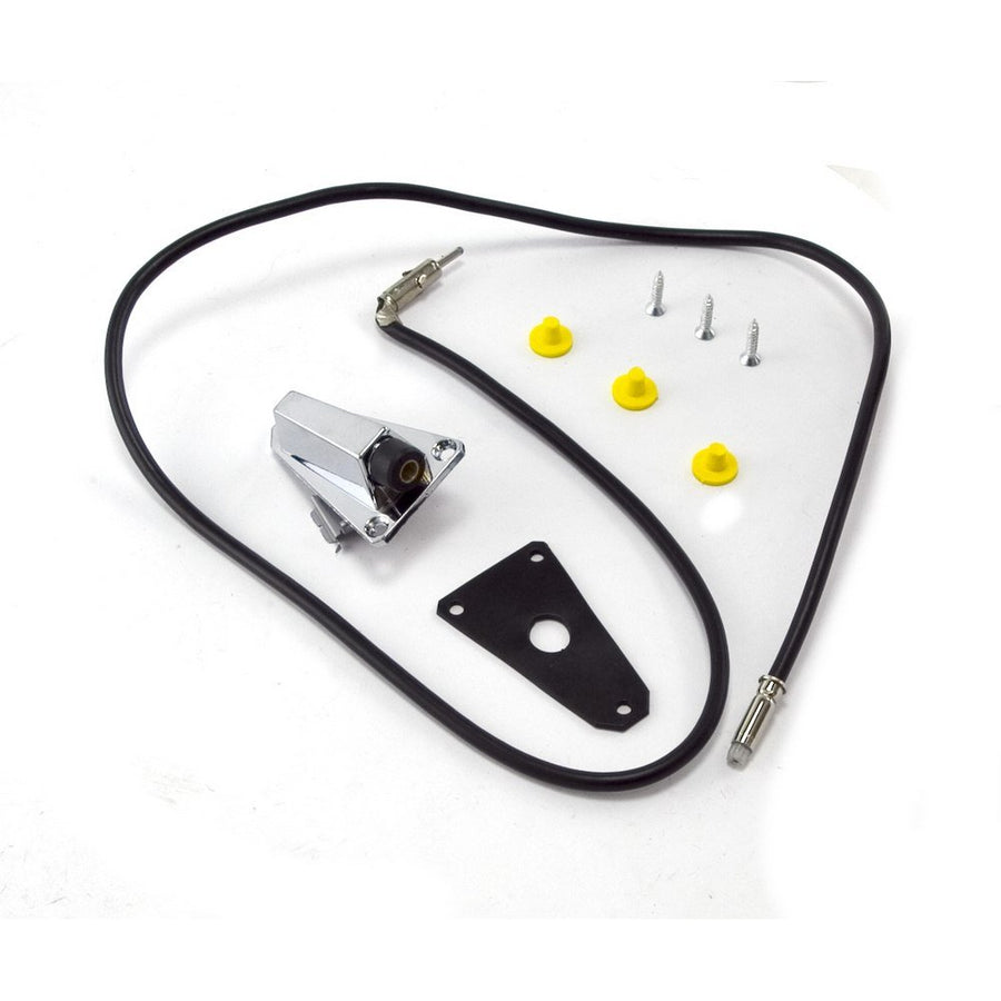 17213.01 | Omix | Chrome Antenna Base | OE Reference: 8127842 | Fits 1976-1995 Jeep CJ5 / CJ7 / CJ8 Scrambler / Wrangler YJ
