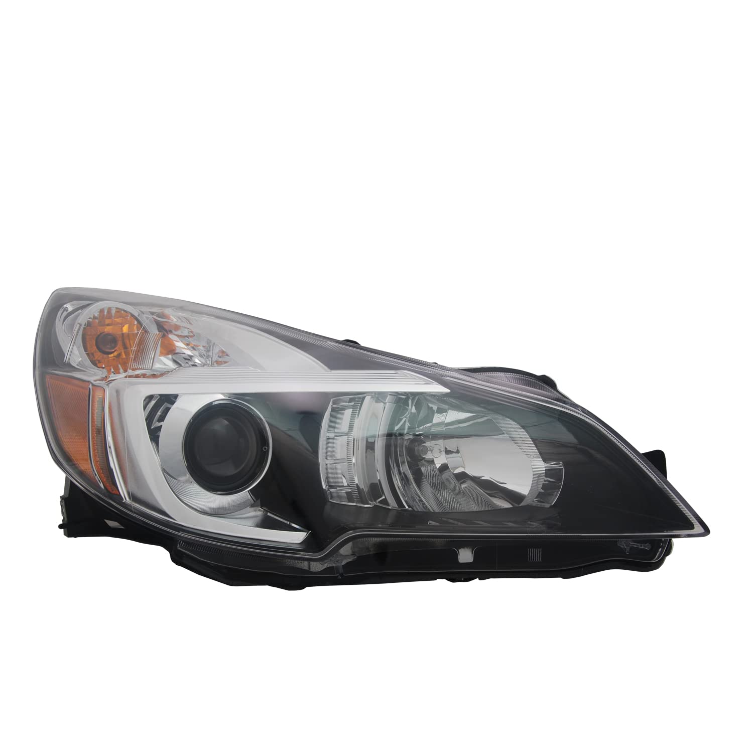 Right TYC Headlight Assembly Compatible with 2013-2014 Subaru Legacy