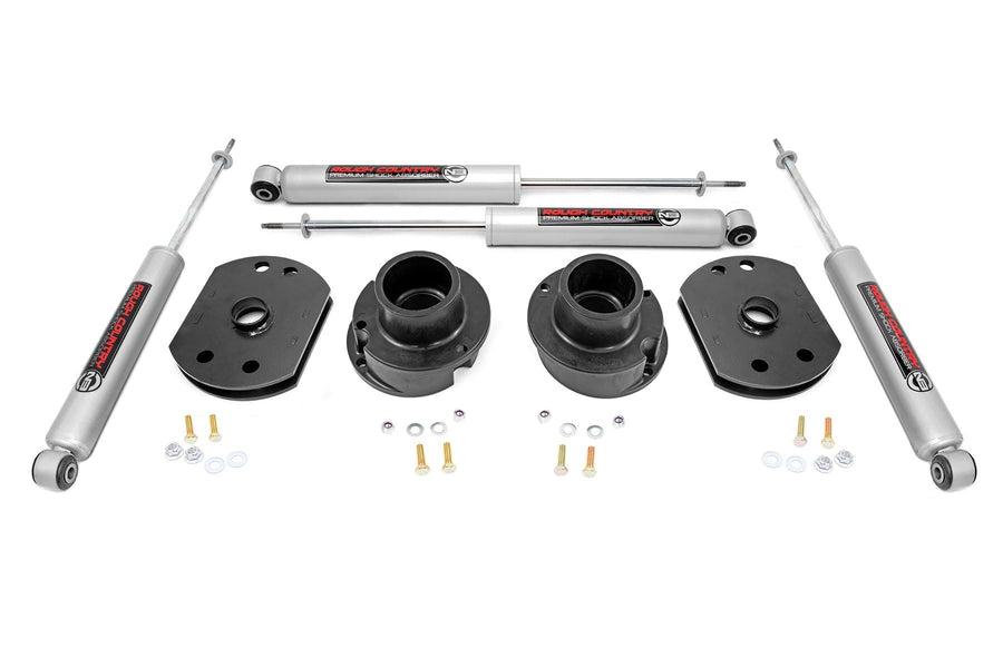 2.5" Rough Country Lift Kit w/N3 Shocks for 2014-2024 Ram 2500 4WD - 30230