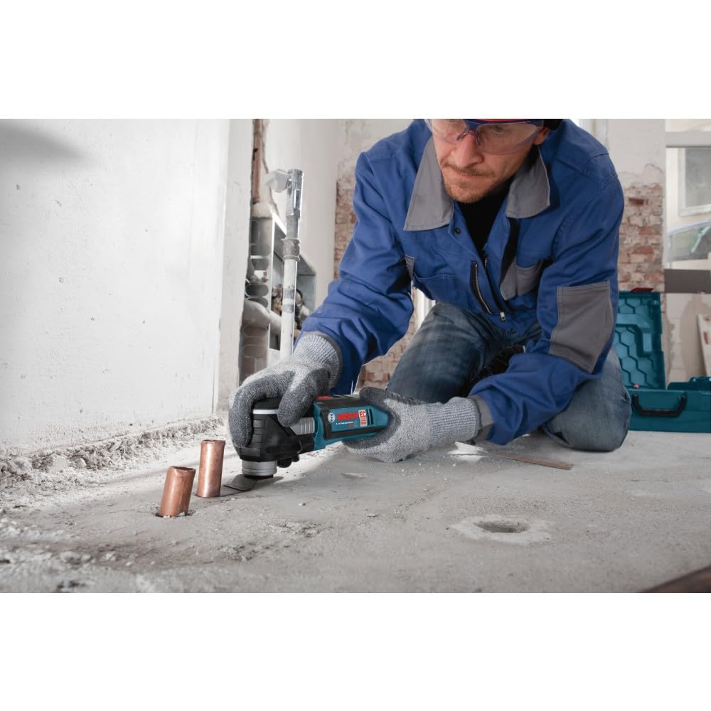 BOSCH 18V GOP18V-28N EC Brushless Oscillating Multi-Tool - Versatile, Compact Design with Enhanced Power With StarlockPlus For Quick-Change Technology (Bare Tool)
