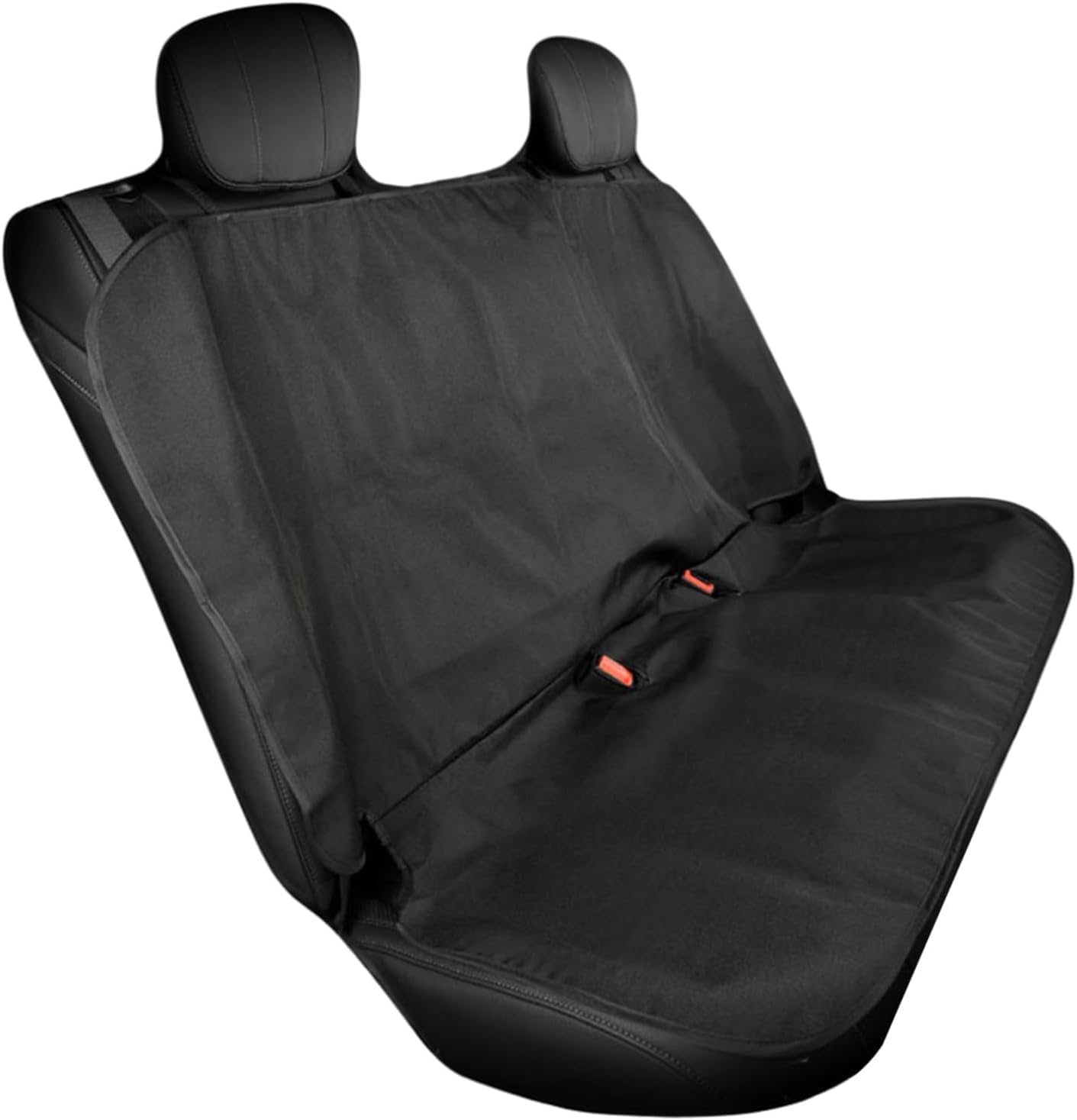 3D MAXpider Custom Fit Bench Seat Defender Seat Cover (Black) Universal Car Compatible with Sedan, SUV, Van, Truck - Back Protector (1 Ctn = 20 Pcs)