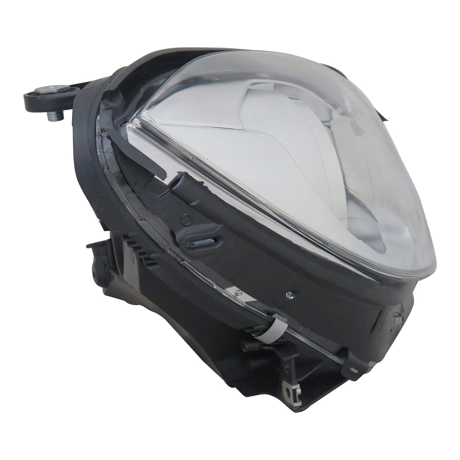 Right TYC Headlight Assembly Compatible with 2012-2014 Mercedes Benz C-Class