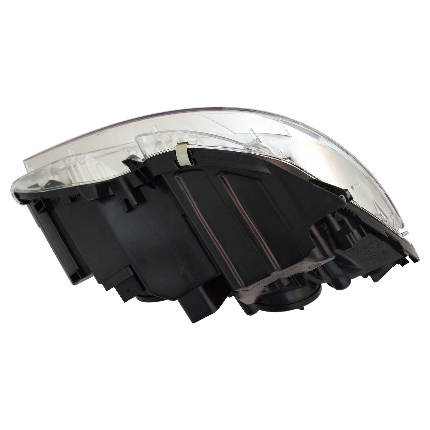 Left TYC Headlight Assembly Compatible with 2008-2011 Mercedes Benz C-Class