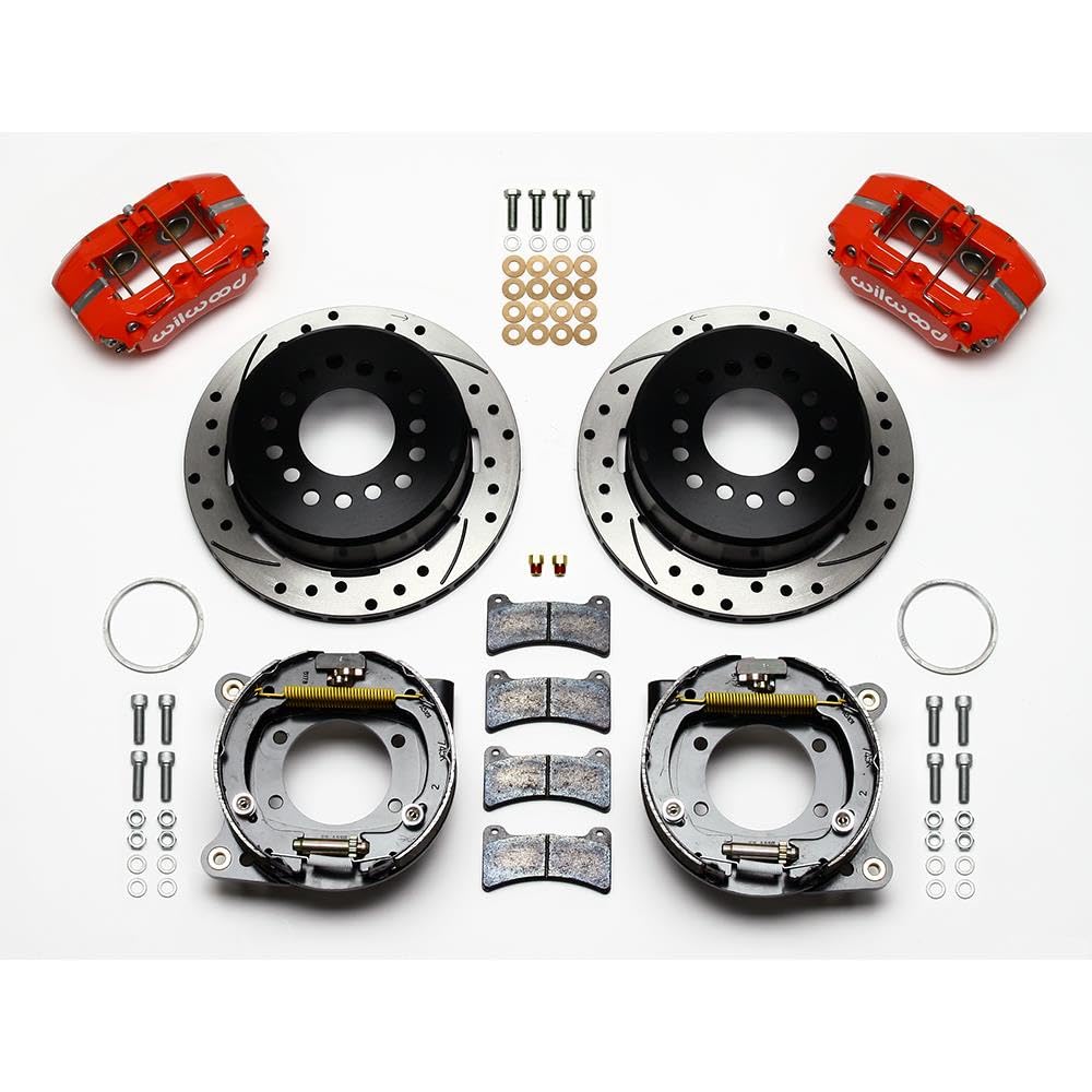 P-Brake Kit, Drill-Red FDP-LP 11.00"