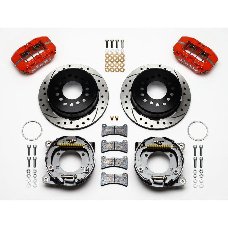 P-Brake Kit, Drill-Red FDP-LP 11.00"