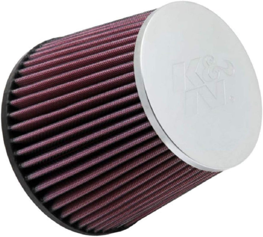 High-Flow K&N Original Lifetime Universal Clamp-On Air Filter: High Performance, Premium, Washable: Flange Diameter: 2.75 In, Filter Height: 5 In, Flange Length: 0.75 In, Shape: Round Tapered, RC-5284