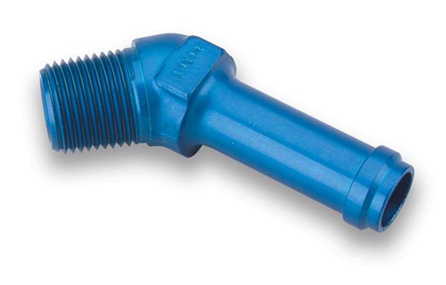 Earl's 45 Degree 1/2 in. Hose to 3/8 in. NPT Male Elbow 984408ERL