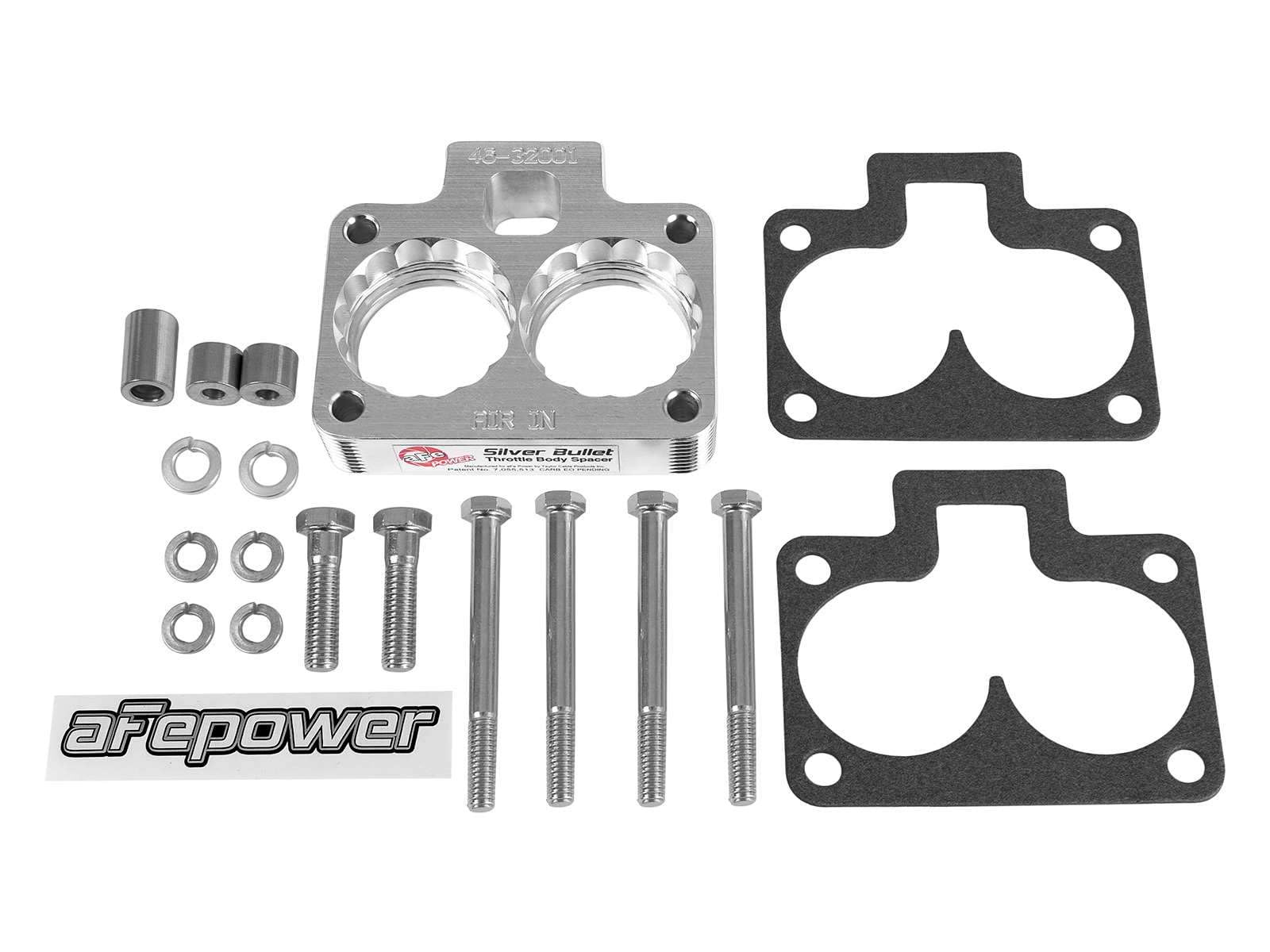 Dodge Trucks aFe Power Silver Bullet 46-32001 Throttle Body Spacer