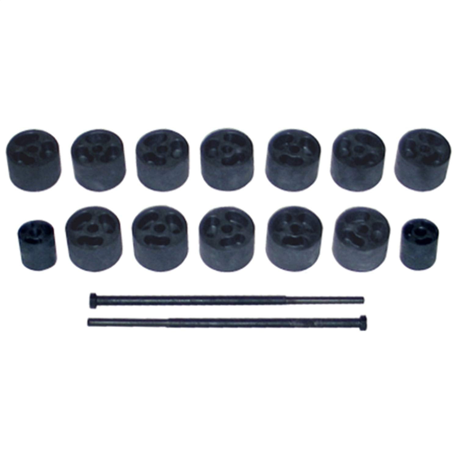 Chevy Pickup And Blazer Performance Accessories 2" Body Lift Kit, fits 1976 to 1972, PA572, Made in America
