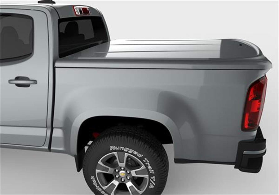UnderCover RealTruck Lux One-Piece Truck Bed Tonneau Cover | UC1156L-GBV | Fits 2015 - 2018 Chevy/GMC Colorado/Canyon GBV(WA637R) - Cyber Grey Effect 5' 3" Bed (62.7")