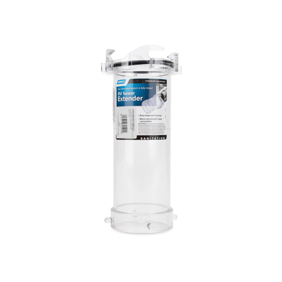 9" Camco Clear Sewer Hose Adapter 39592