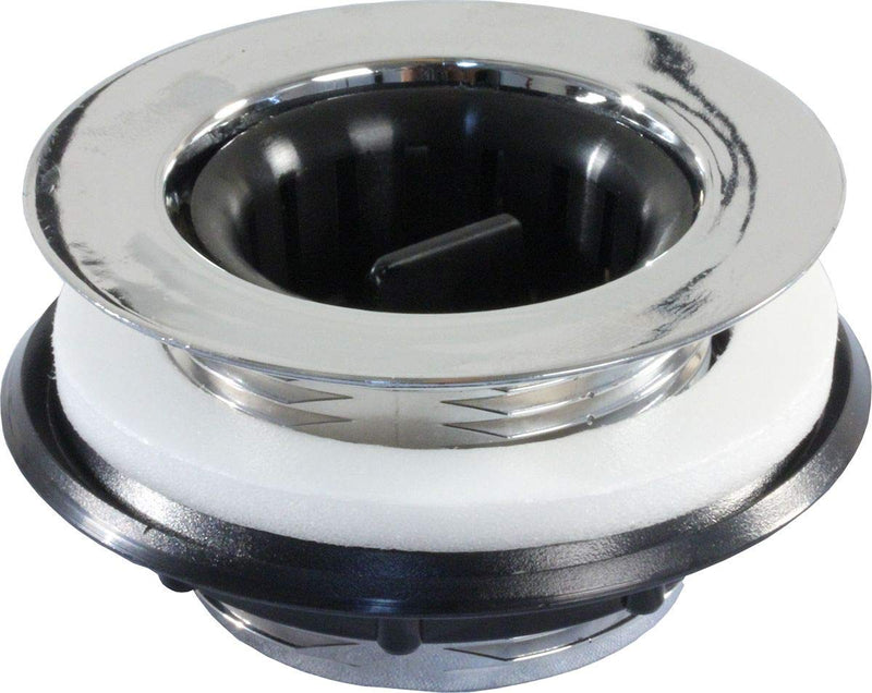 Strainer JR Products 95035 with Threaded Basket - Chrome