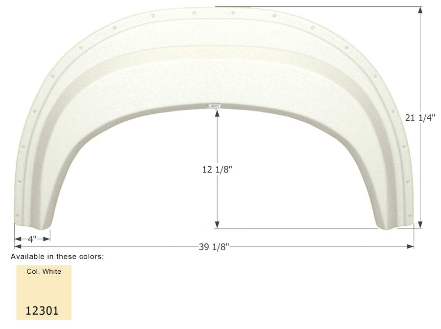 Fender Skirt ICON, Single, Frontier, FS2301, Colonial White