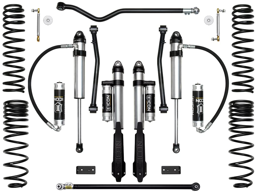 Stage 6 Suspension System, ICON 2.5" Lift, Compatible with 2020-Up Jeep Gladiator, K22106