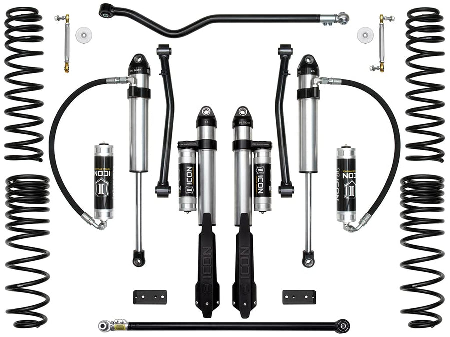 Stage 6 Suspension System, ICON 2.5" Lift, Compatible with 2020-Up Jeep Gladiator, K22106