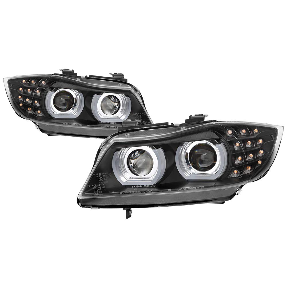 Headlights Spyder Signature (PRO-YD-BMWE9009-BK)