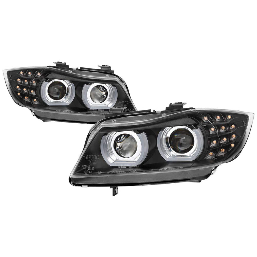 Headlights Spyder Signature (PRO-YD-BMWE9009-BK)