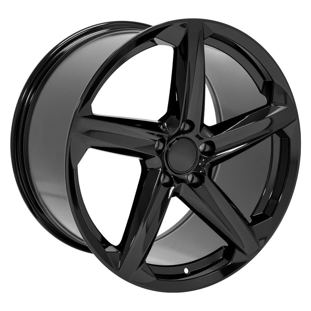 20 Inch OE Wheels CV02D Rim Fits Corvette C8 Z06 Style 5x120 20x11 Gloss Black (1)