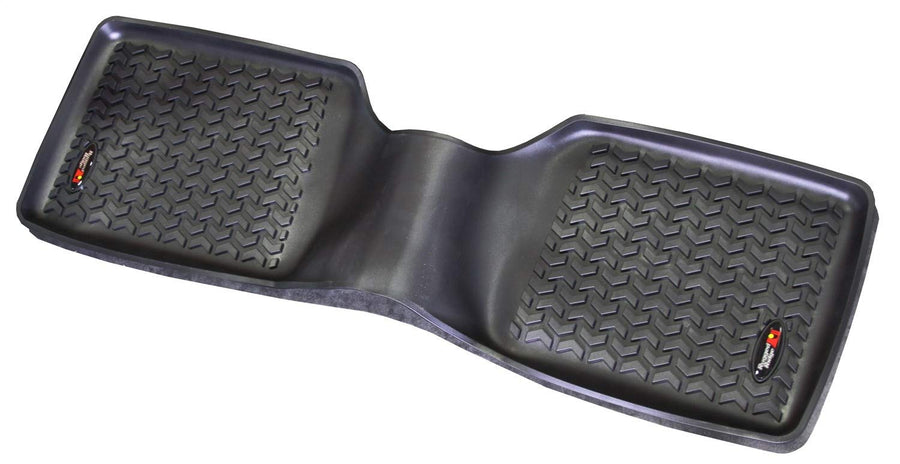 Rear Floor Liners Rugged Ridge for Jeep Cherokee | All-Terrain, Black | 12950.19 | Fits 1984-2001 Jeep Cherokee XJ