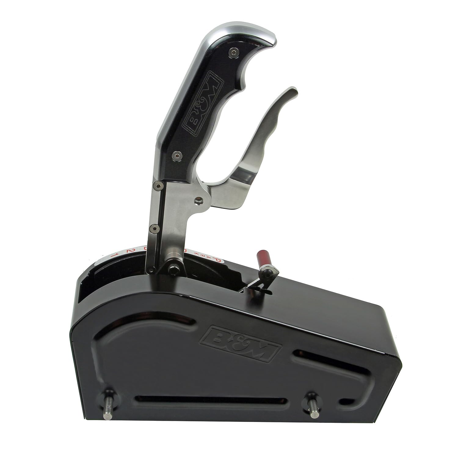 Automatic Gated Shifter B&M 81104 - Dual Button Magnum Grip Stealth Pro Stick - Two Tone