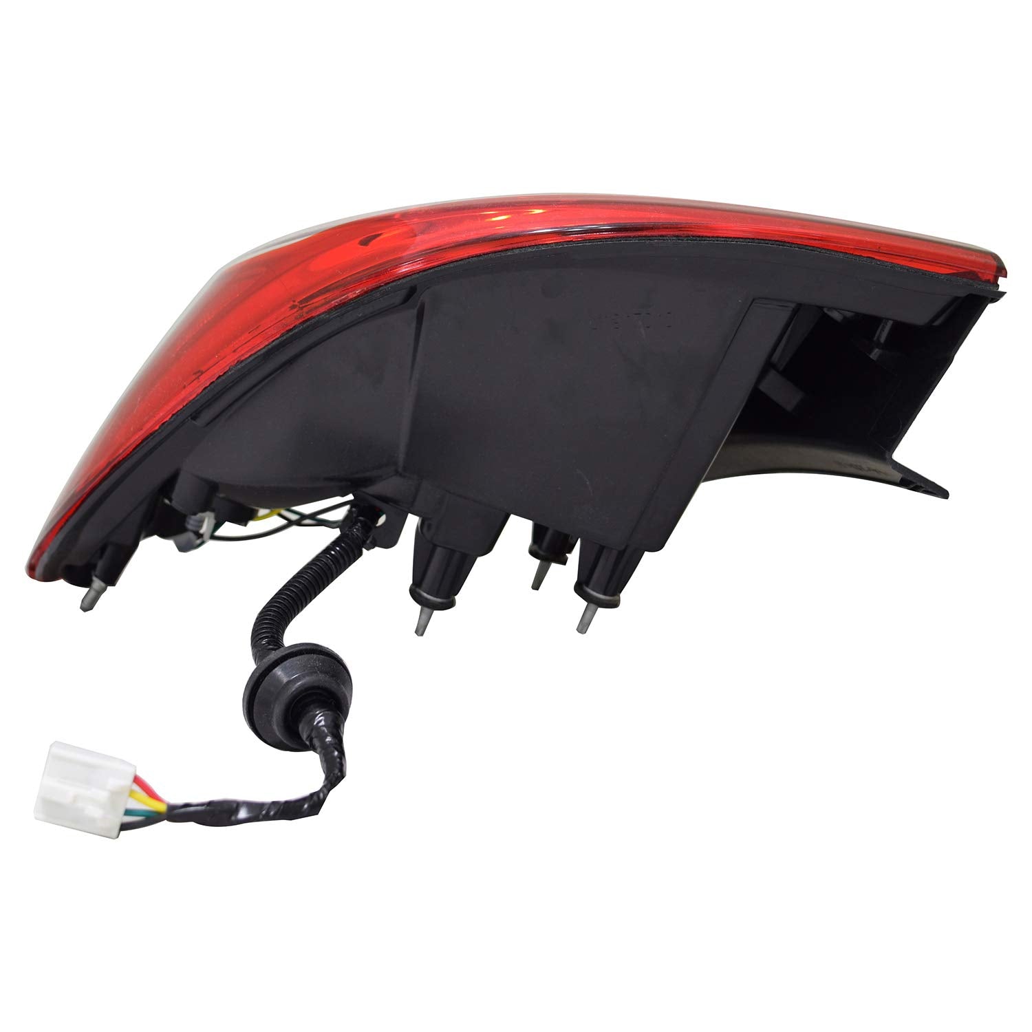 Left TYC Tail Light Assembly Compatible with 2010-2012 Hyundai Santa Fe