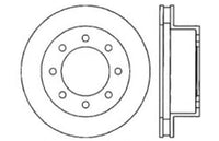 Sport StopTech Cross Drilled Brake Rotor; Front Right 128.67046R