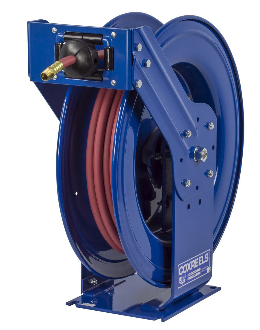 Coxreels Maximum-Duty Truck Series Air Hose Reel,Max. 300 PSI, Model# TSH-N-4100, 1/2 in Hose ID, 100' Length