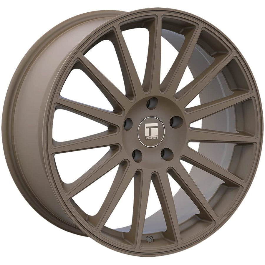 TOUREN ALLOY RIM/WHEEL TR92 3292 MATTE GOLD 17X8 5-108 35MM 63.5MM (PRICE IS PER RIM) CENTER CAP INCLUDED, LUGS & HUB RINGS NOT INCLUDED