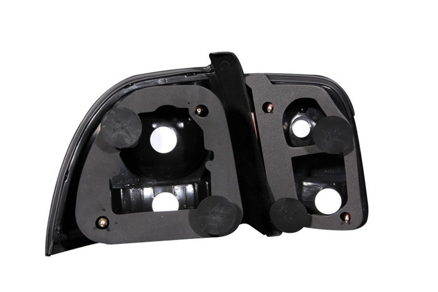 Honda Accord Anzo USA 221039 Black Tail Light Assembly - (Sold in Pairs)