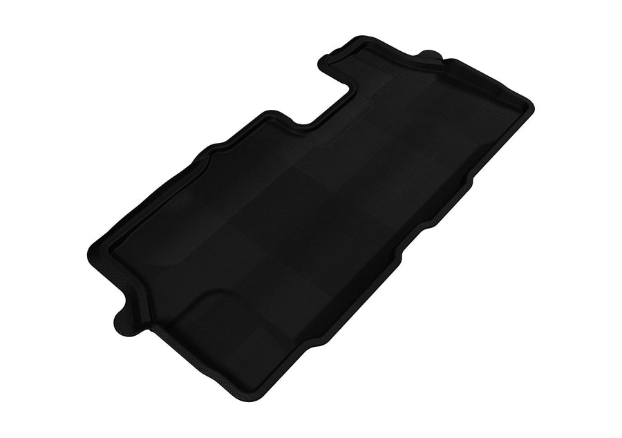 3D MAXpider Kagu Custom Fit Floor Mat (Black) for 2009-2015 Honda Pilot - 3RD Row