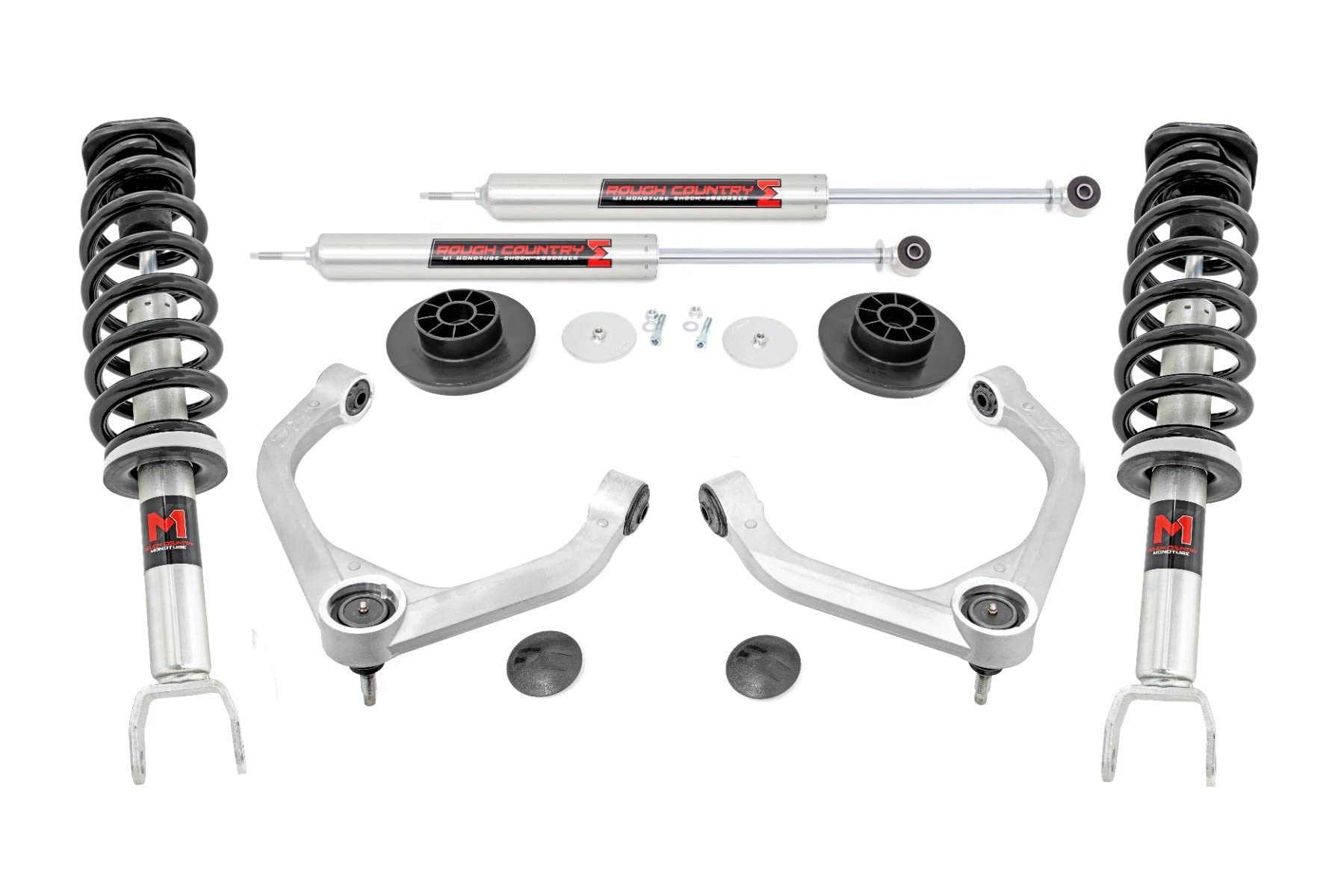 3.5" Rough Country Lift Kit w/M1 Struts & Shocks for 19-24 Ram 1500 4WD - 31440