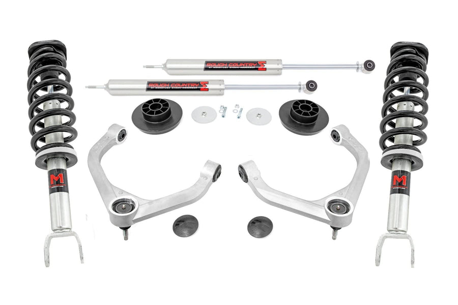3.5" Rough Country Lift Kit w/M1 Struts & Shocks for 19-24 Ram 1500 4WD - 31440
