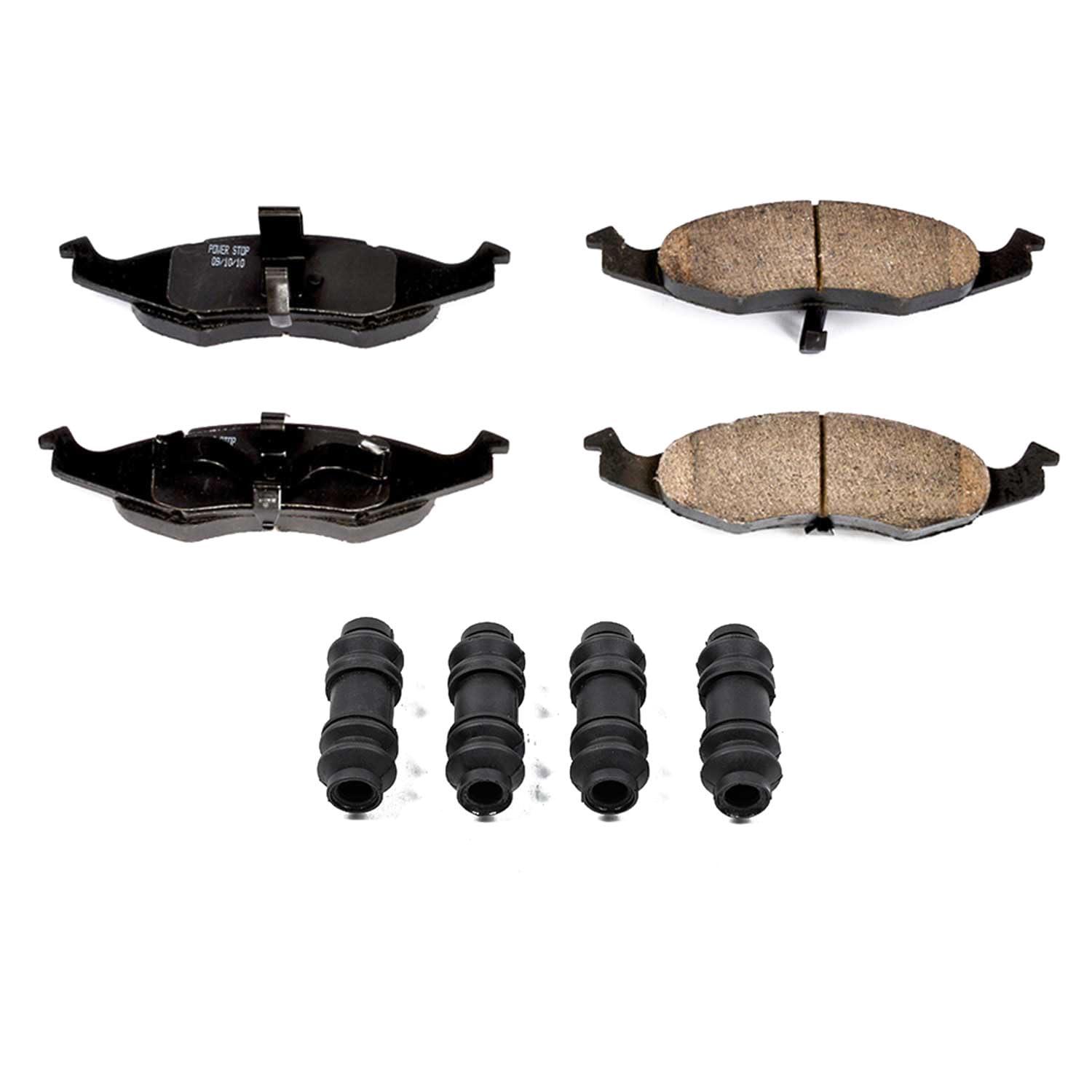 Z17 Power Stop 17-633 Front Ceramic Brake Pads with Hardware