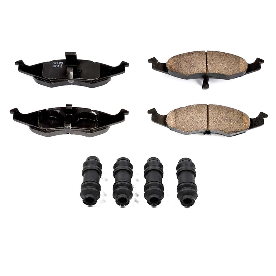 Z17 Power Stop 17-633 Front Ceramic Brake Pads with Hardware