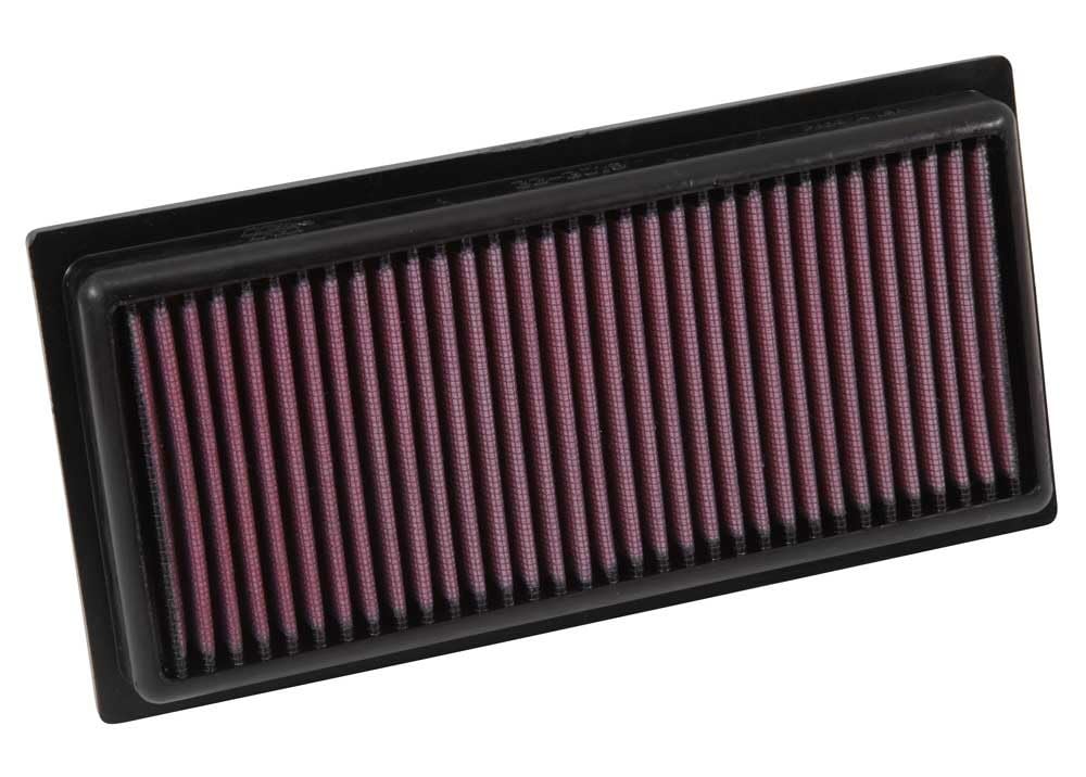 K&N Engine Air Filter: Replacement Car Air Filter, Washable, Clean Every 75,000 Miles, Reusable: Compatible 2012-2019 MITSUBISHI/DAIHATSU/NISSAN/TOYOTA (Attrage, Mirage, Terios, Livina, Vios), 33-3016