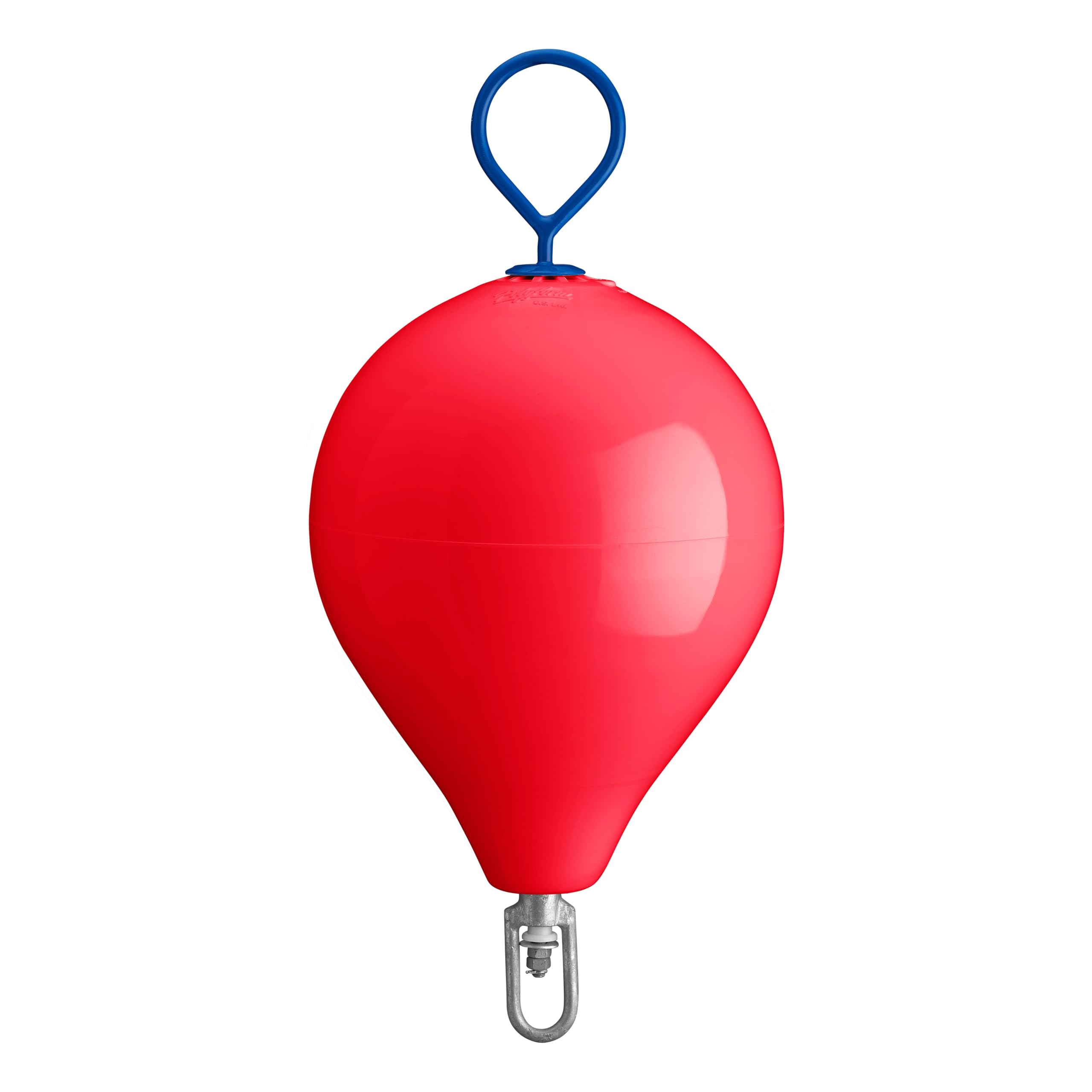 CM-3 Polyform Mooring Buoy - Red, Galvanized