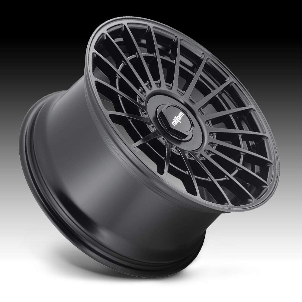 LAS-R Rotiform 18X9.5 5X100/4.5 6.23 25mm MATTE BLACK - R142189503+25