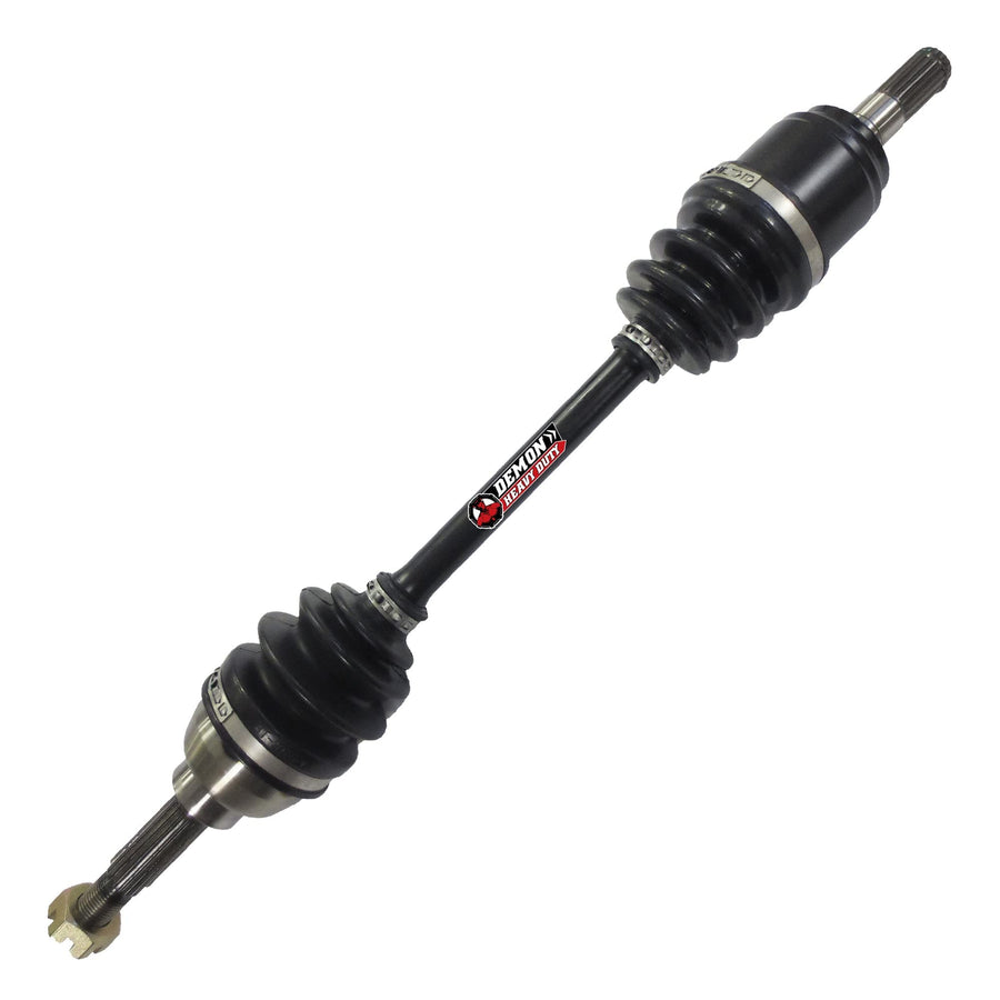 Demon Powersports Heavy Duty Front Left/Right Axle (2005-18) Suzuki KingQuad 450/500/700/750, Made of 4340 Chromoly Steel, Dual Heat Treated High Strength, Wider Angles OEM: 54901-31G41