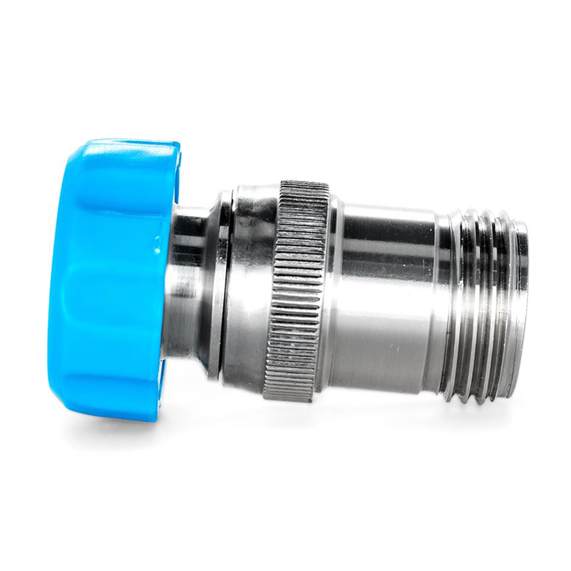 Camco Stainless-Steel Flow Regulator, Protects RV Plumbing High Pressure Water, Compatible with 3/4" Garden Hose Threads, 40054