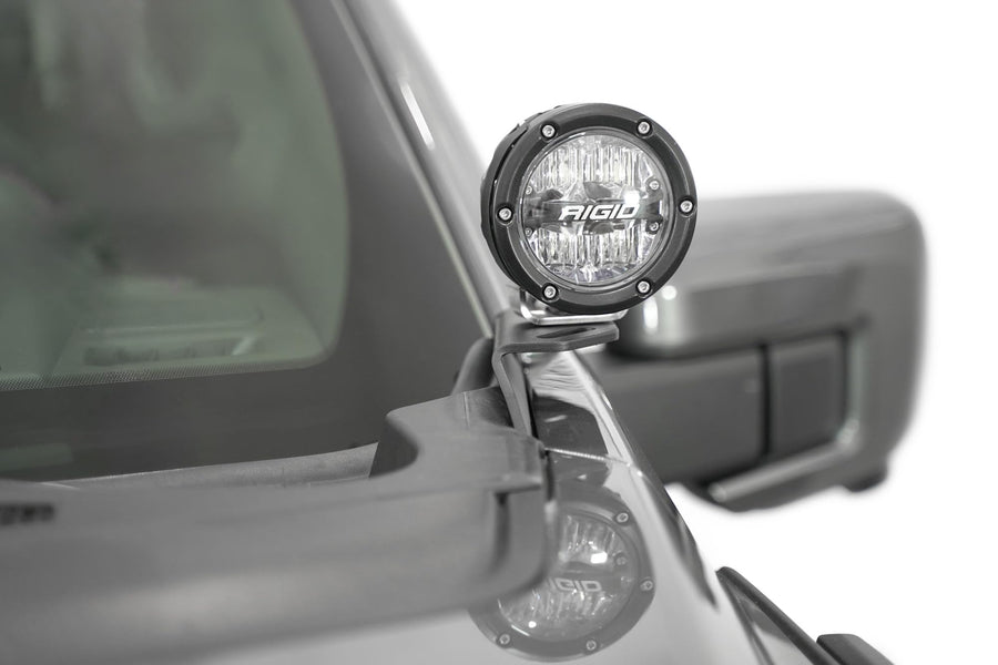 Offroad Ditch Light Brackets for 2021-2023 Ford F-150 & F-150 Raptor 2021-2024 | Mounts Up to 6" LED Light Pods | 2-Stage Hammer Black Powder Coat | Sold as a Pair | Made in The USA