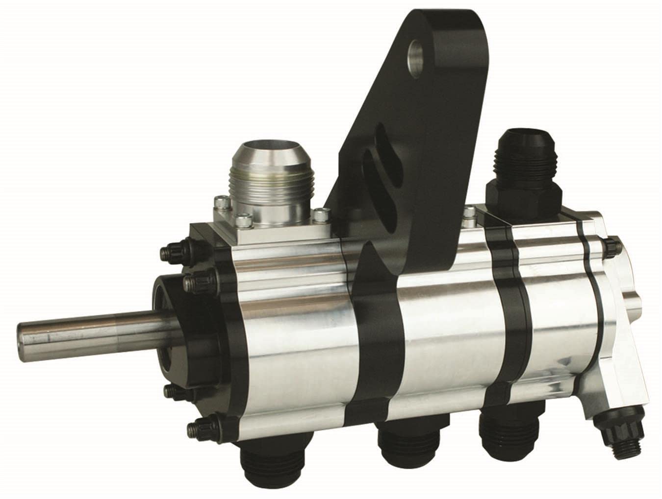 Moroso Tri Lobe 22373 Dry Sump Pump w/Rear Fuel Pump Drive, Passenger's Side Motor Plate Mount